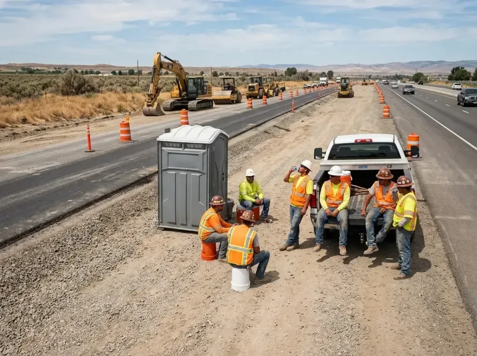 highway-road-construction-crew-007 — frequently asked questions, Porta Potty and Restroom Rentals in Mishawaka, IN